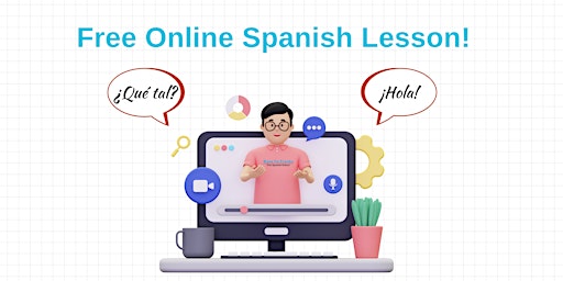 Imagen principal de "Free Online Spanish Lesson - Beginners Only"