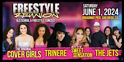 Freestyle Reunion - Old School Festival on the Pier! primary image