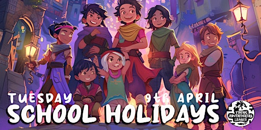 Immagine principale di School Holidays D&D for kids 8-11 