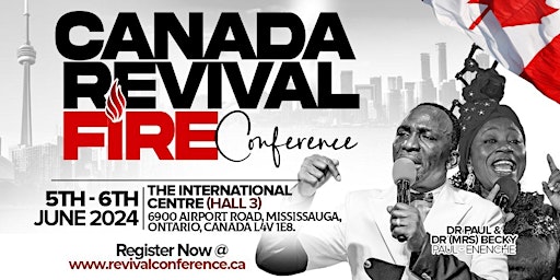 Primaire afbeelding van THE REVIVAL CONFERENCE (DAY 1, EVENING SERVICE)