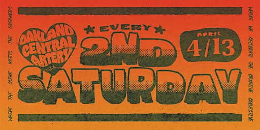 Imagem principal de The Central Artery presents: 2nd Saturdays Party Market