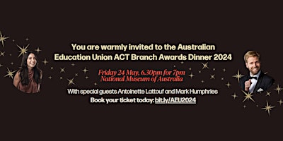 Australian Education Union ACT Branch Awards Dinner 2024  primärbild
