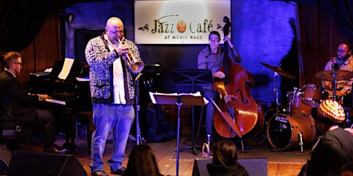 Imagem principal do evento Karim Gideon Quartet @ Aretha's Jazz Cafe