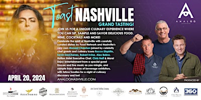 Primaire afbeelding van Toast Nashville Grand Tasting: A Curated Culinary Experience