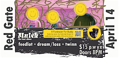 mulch (last show) // feedlot // dream/loss // twinn // (A Fundraiser For Buddy)