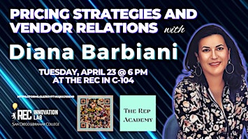 Pricing Strategies & Vendor Relations with Diana Barbiani primary image
