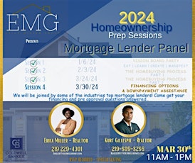 Homeownership Sessions - Mortgage Lenders Panel