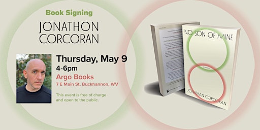 Imagem principal do evento Book Signing: Jonathon Corcoran "No Son of Mine"