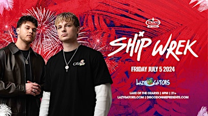 Ship Wrek at Lazy Gators 7/5