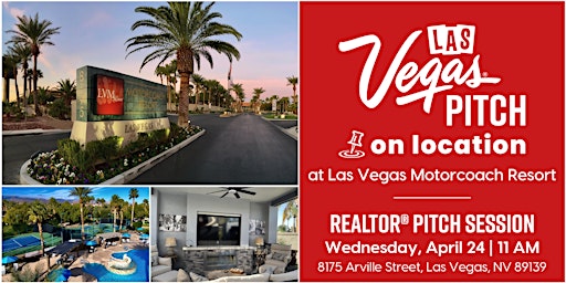 Imagem principal de Las Vegas REALTOR® Pitch Session - On Location