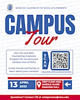 SMU Campus Tour for Counseling Graduate Students primary image