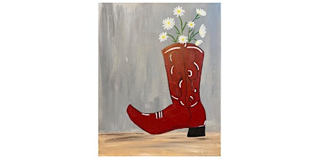On Par Entertainment- Cowgirl Blooms - Paint Party primary image