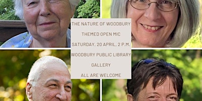 Hauptbild für Poetry and Nature Meet at Woodbury Public Library, April 20, 1 p.m.