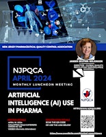 Imagen principal de NJPQCA Meeting: Artificial Intelligence (AI) Use in Pharma