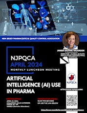 NJPQCA Meeting: Artificial Intelligence (AI) Use in Pharma