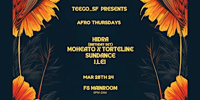 Hauptbild für Afro Thursdays