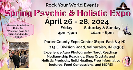 Spring Psychic & Holistic Weekend Expo!