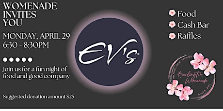 Burlington Womenade Invites you to Eddie V's