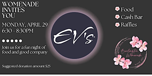 Imagen principal de Burlington Womenade Invites you to Eddie V's