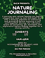 Imagem principal do evento Nature Journaling