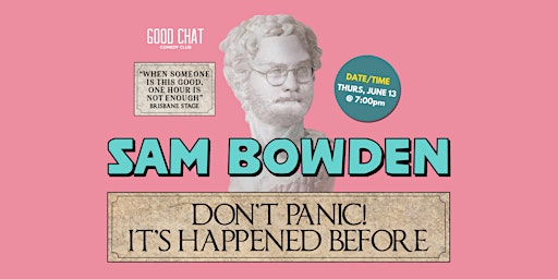 Sam Bowden | Don't Panic! (It's Happened Before)  primärbild