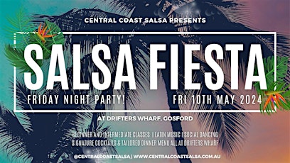 Salsa Fiesta at Drifter's Wharf | Friday 10th May