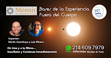 Imagen principal de Bases de Experiencias Fuera del Cuerpo / on-line