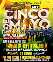 Cinco De  Mayo Weekend FIESTA with Live Band primary image