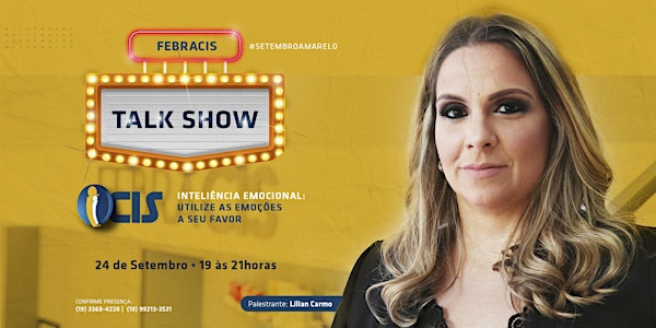 [CAMPINAS/SP] 24/09 | Talk Show com Lilian Carmo