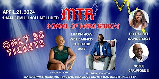 MTR:  School of Hard Knocks (San Diego) primary image