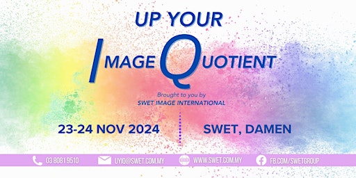 Imagen principal de Up Your IQ (Image Quotient) English 23-24 Nov 2024