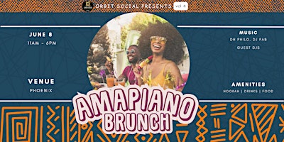 Primaire afbeelding van Amapiano Brunch - Back from Soweto