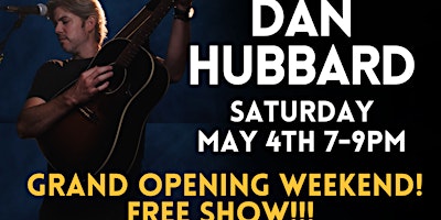 Image principale de 5/4 7:00pm Yellow and Co. presents Singer/Songwriter Dan Hubbard