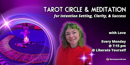 Immagine principale di Tarot Circle & Meditation for Intention Setting, Clarity, & Success 