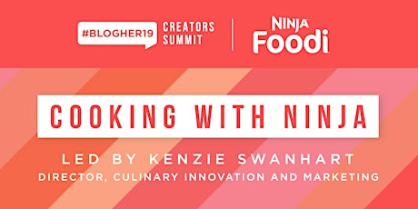 Private Cooking Demo with Ninja Kitchen & SHE Media