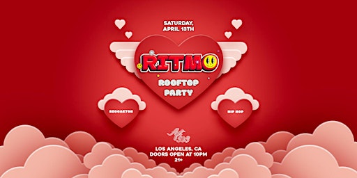 Imagen principal de Ritmo: Reggaeton & Hip Hop Rooftop Party 21+ in Los Angeles, CA!