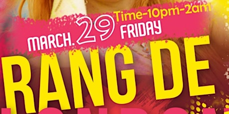 Rang De LONDON - BOLLYWOOD NIGHT - LONDON - BY UPBEATS EVENTS