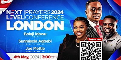 Hauptbild für Next Level Prayer (NLP) Conference London, United Kingdom 2024