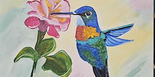 Primaire afbeelding van Hummingbird Paint & Sip at Vino - Crew Restaurant