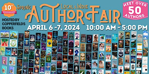 Imagem principal do evento Annual Spring Local and Indie Author Fair