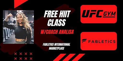 Primaire afbeelding van FREE HIIT w/ Coach Analisa