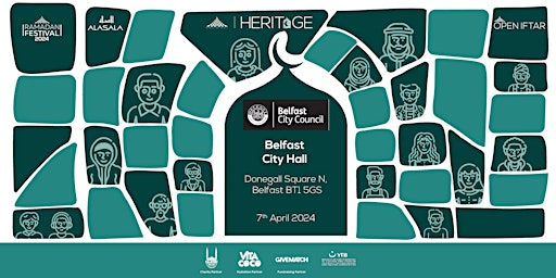 Imagem principal do evento Open Iftar 2024 x Belfast, City Hall