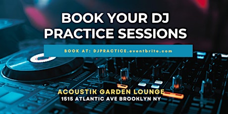 BOOK YOUR DJ PRACTICE SESSIONS primary image