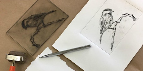 Hauptbild für Youth School Holiday Event: Easy Etching - Printmaking Workshop (12-18 yrs)