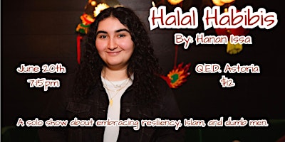 Imagem principal do evento Hanan Issa: Halal Habibis