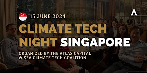Image principale de Climate Tech Night - Singapore