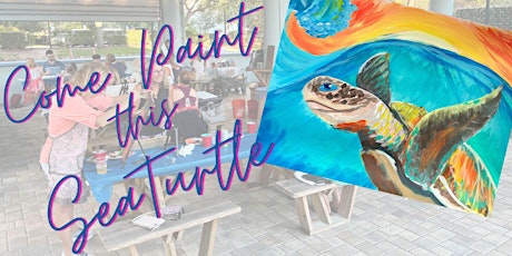 Come and Paint a Beautiful Sea Turtle