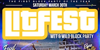 LIT FEST BLOCK PARTY [OFFICIAL TICKET LINK] primary image