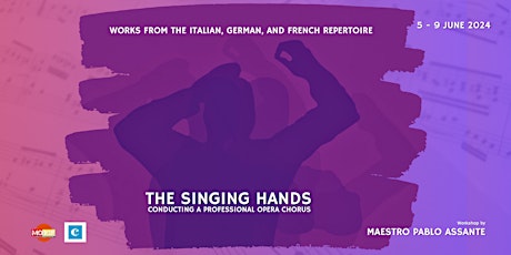 Immagine principale di "The Singing Hands"/ Conducting a professional Chorus 