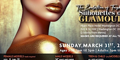 Primaire afbeelding van EASTER SUNDAY SPECIAL MODEL CASTING MARCH 31ST MODELS WILL BE PAID.